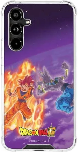 Vista 16 de Skinit Funda transparente compatible con Galaxy A54 5G, diseño oficial de Dragon Ball Super Goku Negro - DBZSPR04