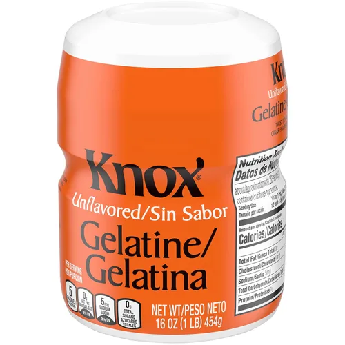 Vista 4 de Knox Gelatina sin sabor - 1 lb - Juego de 3
