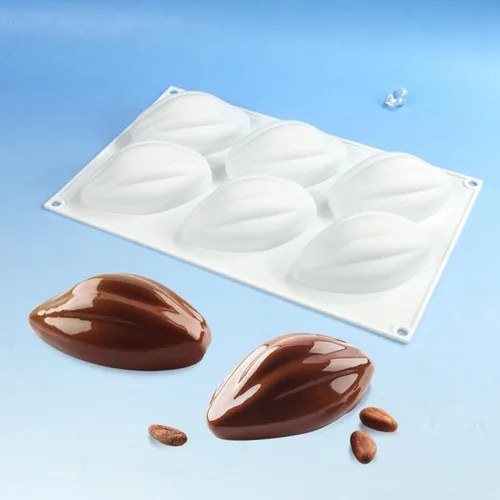 Vista 9 de Moldes de silicona para chocolate para hornear, diseño de bayas occa de 6 cavidades, antiadherentes y flexibles, perfectos para chocolate, dulces