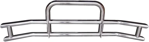 Vista 3 de QSC Truck Parts Protector de parachoques de ciervo de acero inoxidable pulido 304 w/soporte para Kenworth T680 13-21