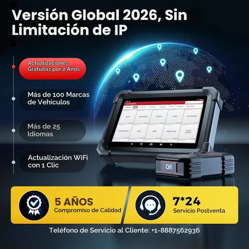 Vista 8 de 2025 LAUNCH X431 Pro Dyno Herramienta de escaneo de diagnóstico todo en uno para todos los automóviles, codificación ECU, control bidireccional, 38+