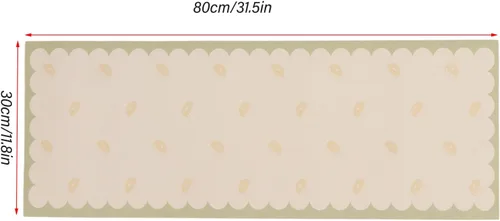 Vista 3 de TOPINCN Safeguard Stylish Coffee Mat Decorative Kitchen Countertop Protection Under Machine Resilient Grime Resistance Ideal Baking Decoration Mats