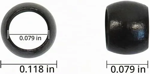 Vista 2 de Extensiones de cabello con microeslabones de 0.118 pulgadas, cuentas de micro anillos de cobre, nano cuentas para extensiones de cabello