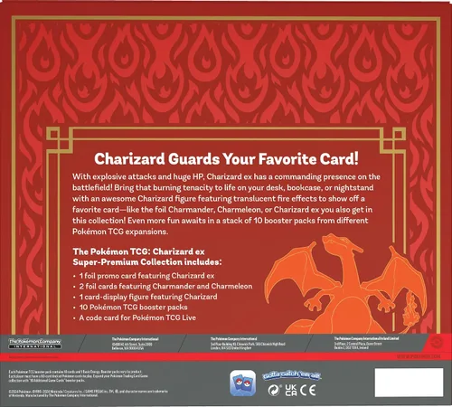 Vista 3 de Colección Pokémon TCG Charizard ex Super Premium