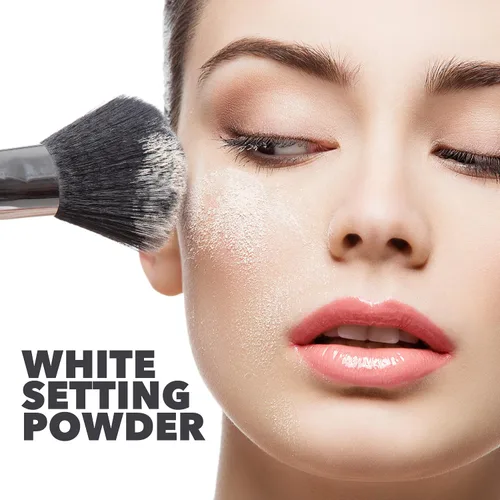 Vista 7 de Manic Panic - Polvo compacto blanco, vampiro gótico, Blanco