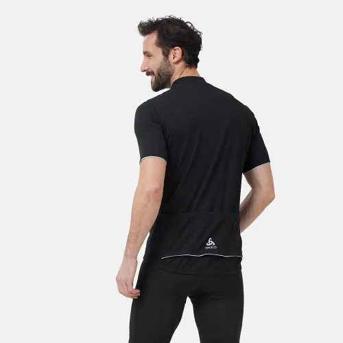 Vista 6 de Odlo Essential - Camiseta de media cremallera para hombre