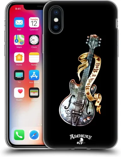 Vista 55 de Head Case Designs Funda de gel con licencia oficial de Alchemy Gothic 13 Dagger Illustration [protección de grado militar] compatible con Apple