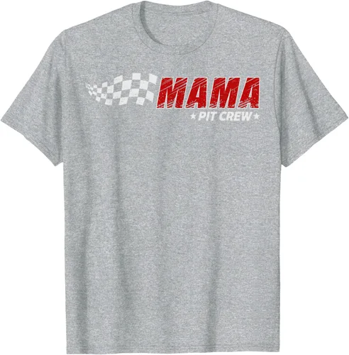 Vista 51 de Mama Pit Crew Race Car Birthday Family Matching Pit Crew Camiseta