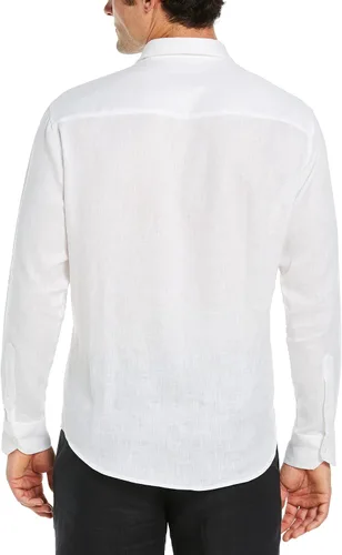 Vista 2 de Cubavera Camisa Emb de manga larga para hombre
