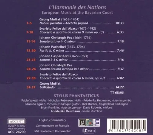 Vista 2 de Lharmonie Des Nations European Music at the