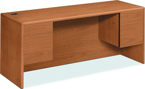 Vista 28 de HON Pedestal Credenza, derecha, 72 x 24 x 29-1/2 pulgadas, caoba