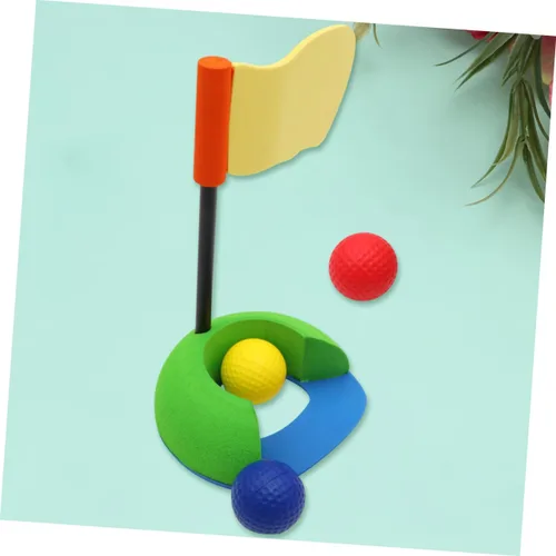 Vista 7 de YARNOW 1set Boys and Girls Outdoor Golf Set Parent-boy Girl Toy for Fun Playtime Safe Nbr Material for Kindergarten Sports and Family Bonding