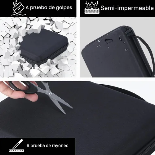 Vista 7 de Lebakort Estuche rígido compatible con muestras Akai Professional MPC Negro