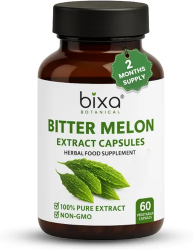 Vista 10 de bixa BOTANICAL Polvo de melón amargo, polvo de Karela, 200 gramos, 7 oz