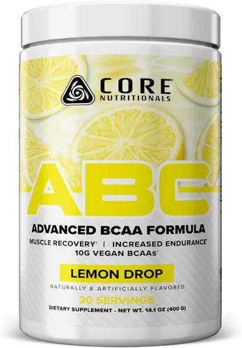 Vista 12 de Core Nutritionals Platinum ABC Advanced Intra-Workout BCAA Suplemento con 0.09 oz de glutamina, beta alanina, malato de citrulina, 20 porciones