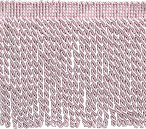 Vista 14 de Colección Basic Solid de 6 pulgadas (5.9 in) con flecos de lingote satinado tradicional (estilo # BFS6) gris plateado #049 (gris plateado) paquete