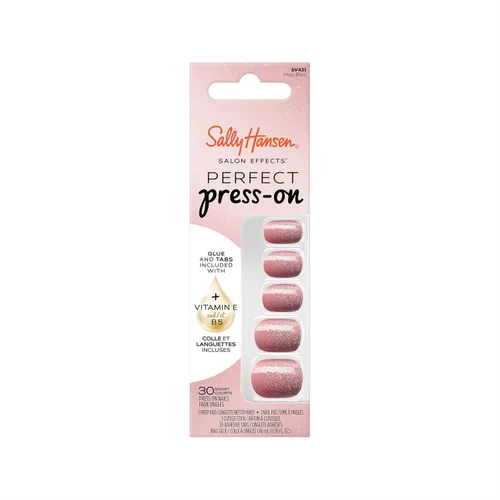 Vista 11 de Sally Hansen Pegamento perfecto para uñas con brocha, fijación de larga duración, cepillo de precisión, fórmula de vitamina E y B5, suave y no daña