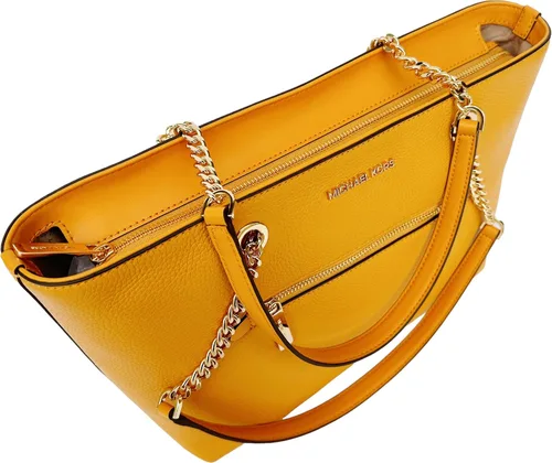 Vista 5 de Michael Kors Jet Set - Bolso de mano con cadena de bolsillo frontal mediano