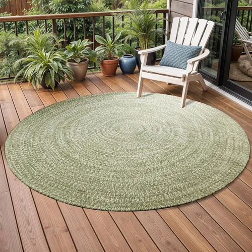 Vista 68 de Superior Alfombra de área grande para interiores y exteriores, reversible, trenzada, decoración del piso del hogar para sala de estar, cocina
