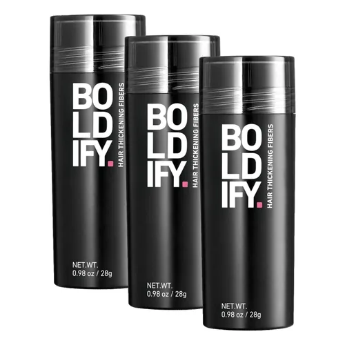 Vista 14 de BOLDIFY Fibras capilares para cabello fino, para mujeres y hombres, marrón Marrón cenizo