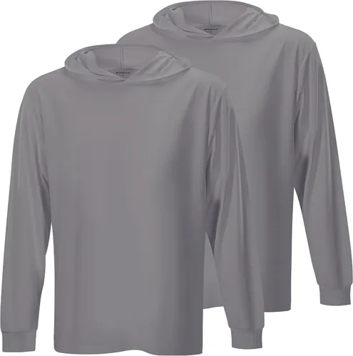 Vista 20 de ProtectX Sudadera ligera de manga larga con protección solar de alta visibilidad, UPF 50+ de secado rápido, camisa SPF UV, ropa activa