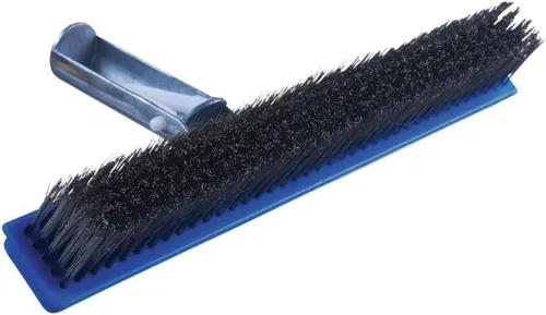 Vista 7 de Milliard cepillo de alambre para alberca ancho de 10 pulgadas, sumamente resistente, cepillo limpiador de algas diseñado para albercas y senderos