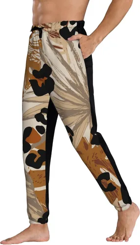 Vista 4 de Men Bowling Balls Sweatpants Joggers Sweatpants Baggy Jogger Pants with Pocket for Men