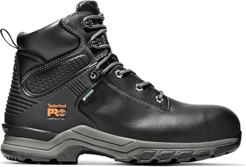 Vista 6 de Timberland PRO Hypercharge - Botas industriales impermeables para hombre, 6.0 in 2-Negro V1