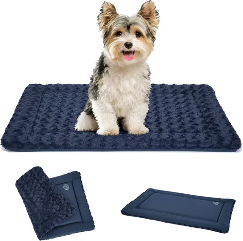 Vista 13 de EMPSIGN Almohadilla para jaula de perro - Alfombrilla de perrera reversible (fría y cálida), lavable a máquina, almohadilla para dormir