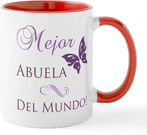 Vista 27 de CafePress Taza de café de cerámica Number One Abuelo de 11 oz (11.0 fl oz)
