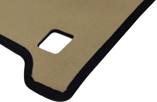 Vista 4 de Cubierta de consola central negra de ajuste personalizado para salpicadero, compatible con Toyota Tacoma 2016 2017 2018 2019 2020 2021