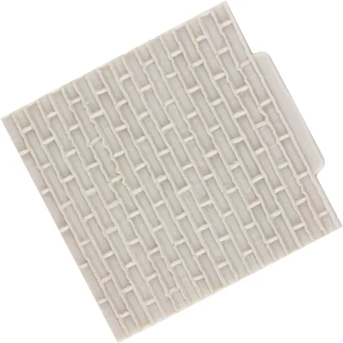 Vista 6 de Molde de silicona con textura de pared de ladrillo de roca, moldes de silicona para corteza de árbol de grano de madera, para decoración
