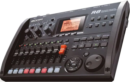 Vista 3 de Multitrack SD grabadora Zoom R16, controladora e interfaz, Multicolor