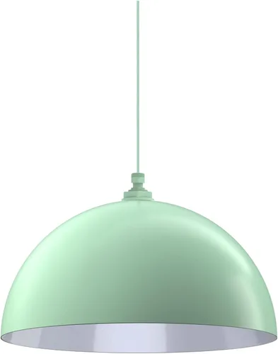 Vista 55 de Steel Lighting Co. Melrose - Lámpara colgante Montada en el techo Cúpula redonda de 18 pulgadas Estilo moderno contemporáneo de granja