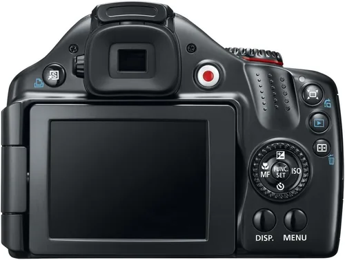 Vista 2 de Canon Cámara digital SX40 HS de 12.1MP con zoom estabilizado de imagen óptica gran angular de 35x y LCD amplio de ángulo variable de 2.7 pulgadas