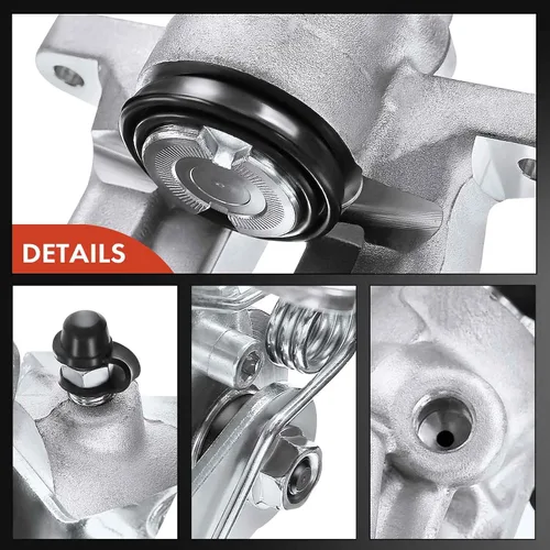 Vista 7 de A-Premium Conjunto de Pinza de Freno de Disco sin Soporte Compatible con Modelos Volkswagen y Audi - A3 2010-2013, Para Jetta 2012-2018, Golf 2011