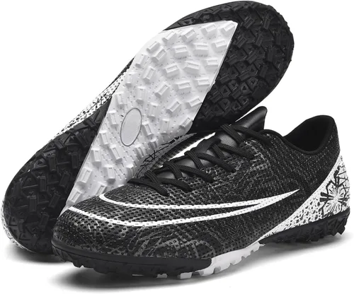 Vista 4 de HaloTeam Zapatos de fútbol para hombre, botas de fútbol para hombre, botas de fútbol de césped para entrenamiento profesional al aire libre