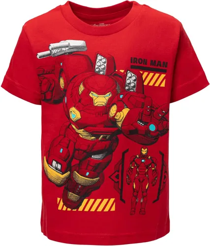 Vista 4 de Marvel Avengers - Paquete de 4 camisetas gráficas