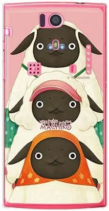 Vista 287 de Yanan Machiko Series Machiko Family Pink (Clear) / for iPhone SE/5s/docomo