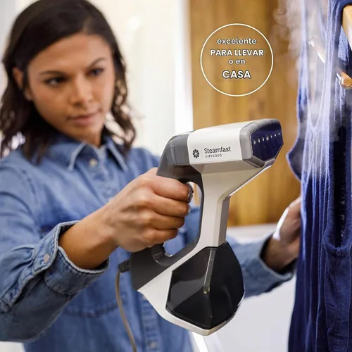 Vista 4 de Steamfast VIRTUOSO - Vaporizador portátil para ropa, color blanco