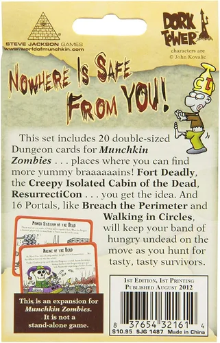 Vista 2 de Munchkin Zombies 3 Escondites horribles