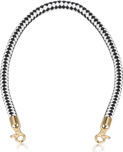 Vista 6 de Allzedream - Correas de bolso de hombro de cuero, reemplazo de bolso de mano con asa trenzada Negro