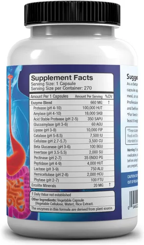 Vista 4 de Enzimas digestivas sin gluten - 270