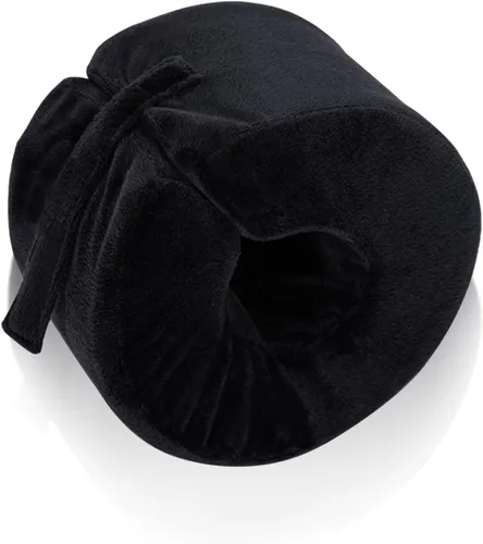 Vista 12 de Almohada de elevación de pie Protector de talón de tobillo Cojín de soporte de pie de cuña Funda extraíble con cremallera antiescaras para reposo