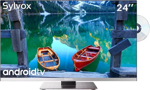 Vista 14 de SYLVOX 22'' Smart TV Digital de 12 Voltios Combo de Vídeo en Disco FHD 1080P Android 11.0, con Conexión Inalámbrica WiFi ARC CEC, para Hogar