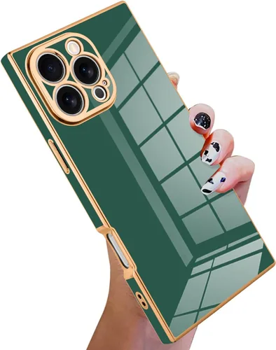 Vista 39 de KANGHAR Funda compatible con iPhone 12 de lujo con bonito diseño galvanizado, carcasa de cuerpo completo, antiarañazos, a prueba de golpes, funda
