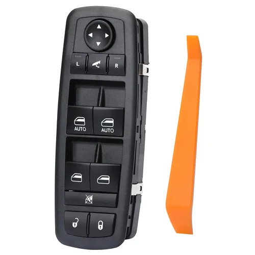 Vista 11 de Interruptor de control de ventana eléctrica Lado del conductor delantero 11 pines Compatible con Dodge Durango 2011-2013, Jeep Grand Cherokee