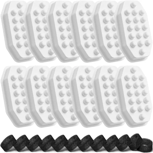 Vista 10 de Neareal Paquete de 8 filtros oficiales de repuesto para fuentes de agua para gatos y esponjas de prefiltro para fuente de agua para mascotas