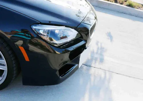 Vista 9 de Soporte para placa matrícula para BMW, Negro