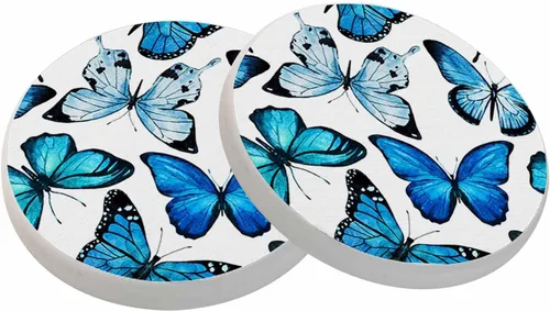Vista 18 de oFloral Juego de 2 posavasos de calavera para bebidas, diseño de rosas, flores, cultura popular, festivales, tazas, individuales para decoración